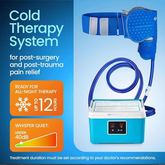 Cold Therapy System with Shoulder Pad for Post-Surgery Care - Picture 3 of 10
